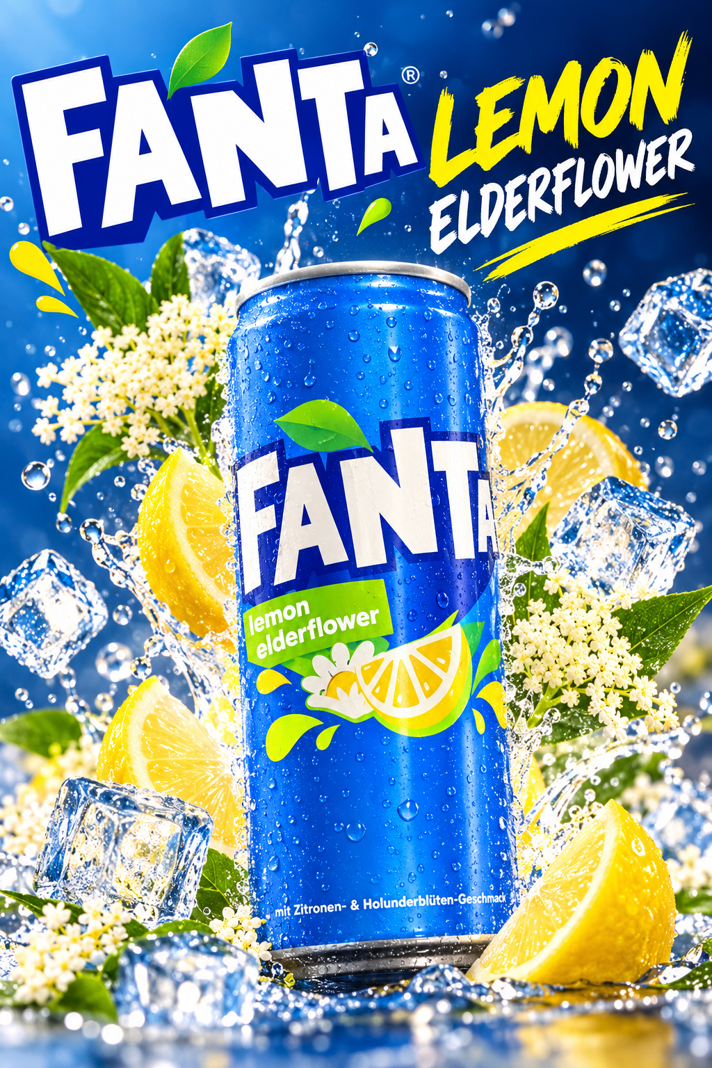 Fanta Lemon Elderflower