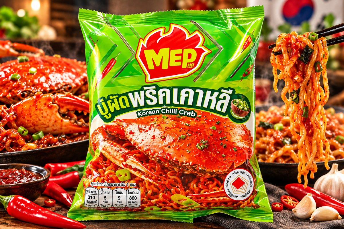 Samyang MEP Korean Chilli Crab Stir-Fried Ramen 80g