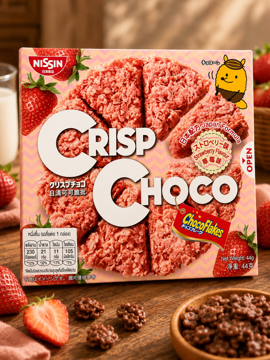 Crisp Choco Strawberry