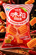 Jiuri Stir Fried Kimchi Rice Cake – 90 g