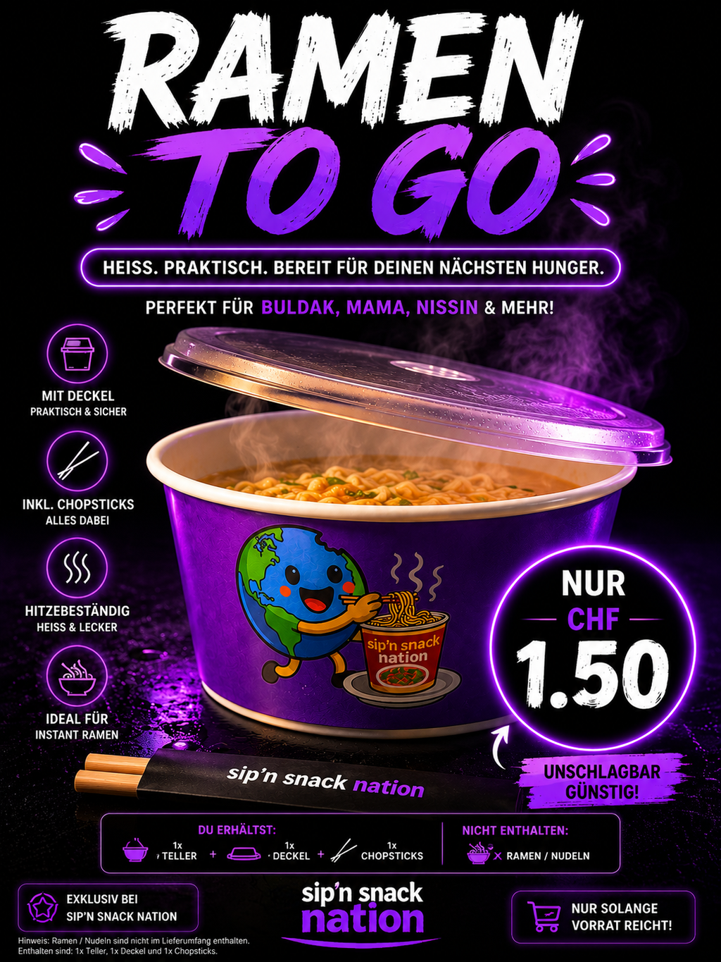 Mr. Munchy’s Ramen Kit - Ramen-to-go