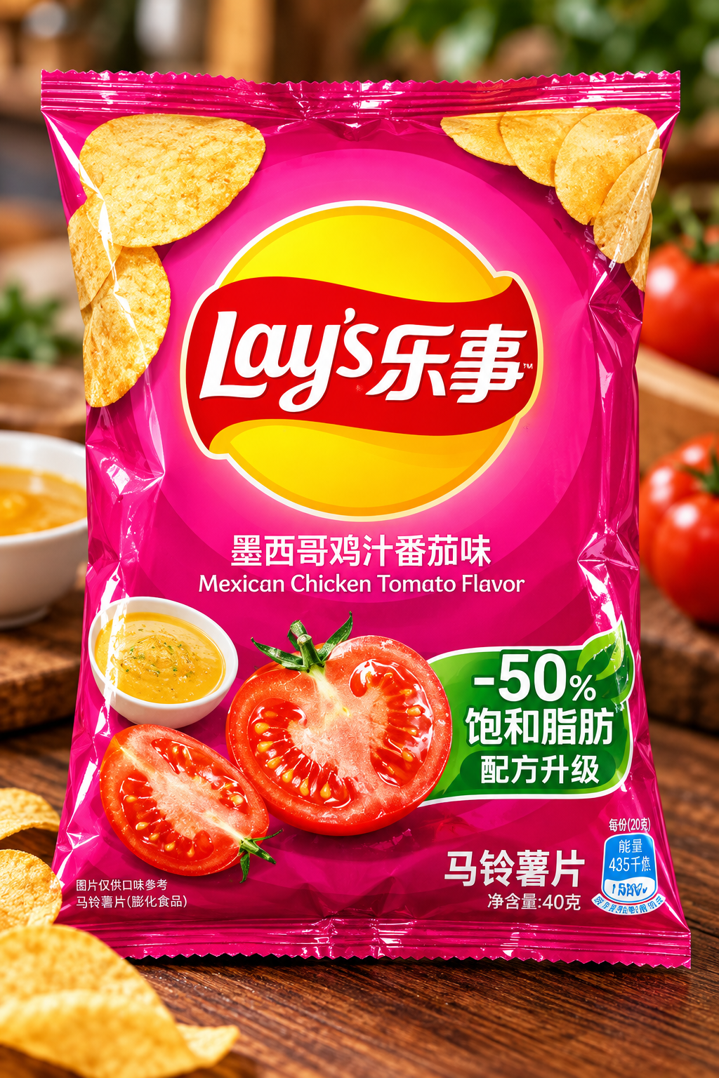 Lay’s Mexican Chicken Tomato Chips – 40 g