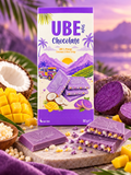 UBE Chocolate - Ube & Mango - Coconut & Rice Crisp