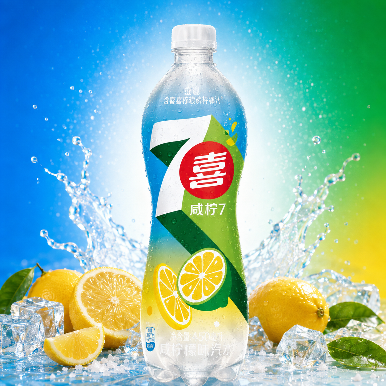 7UP Salted Lemon Soda 550ml