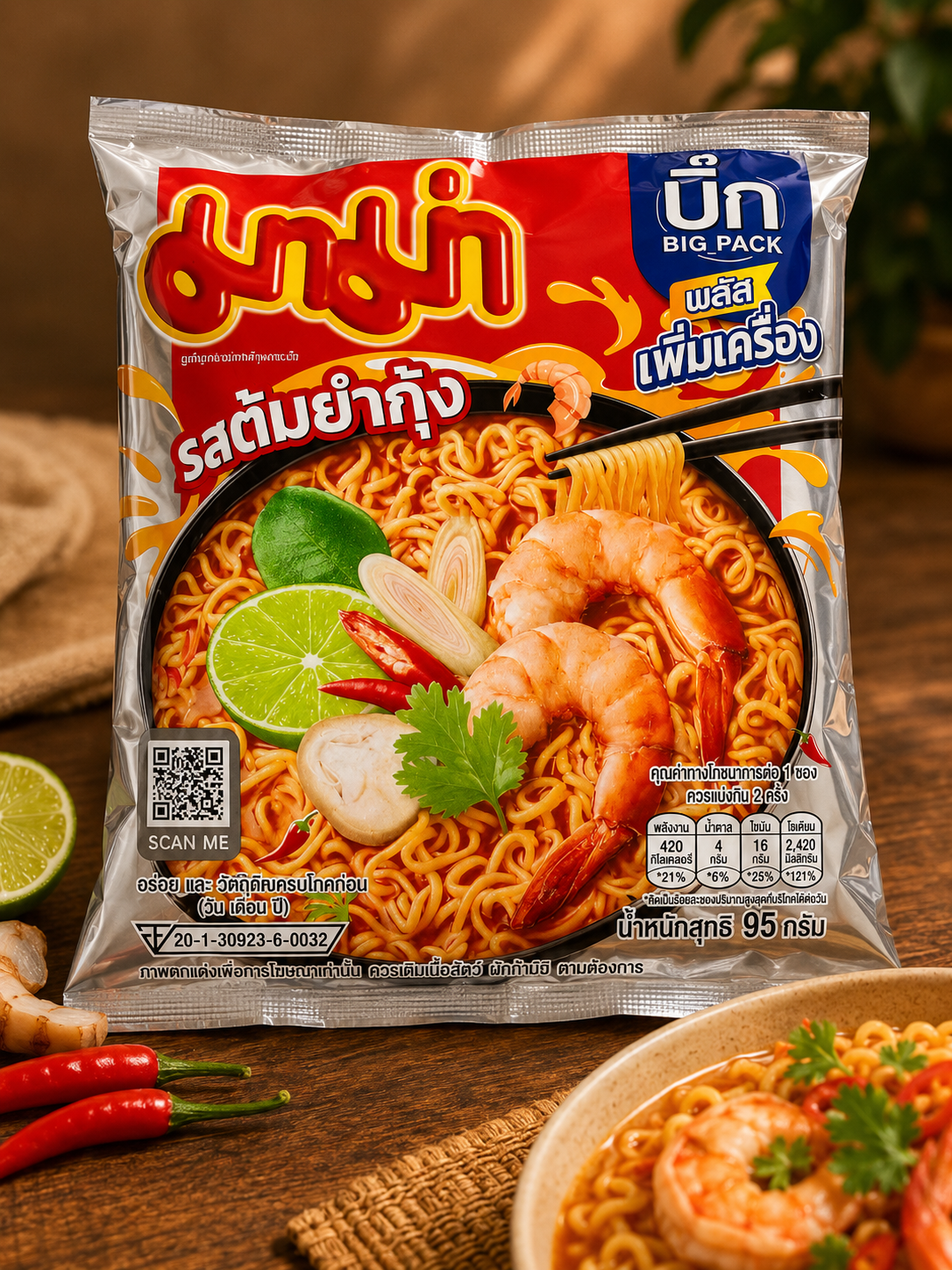 MAMA Shrimp Tom Yum Flavour
