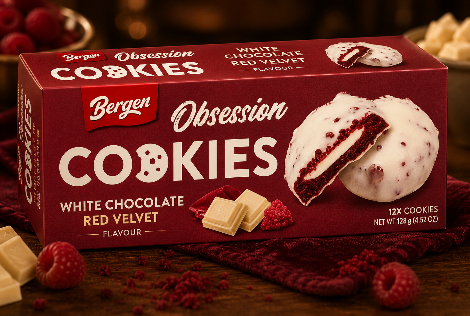 BERGEN 128 GR OBSESSION RED VELVET