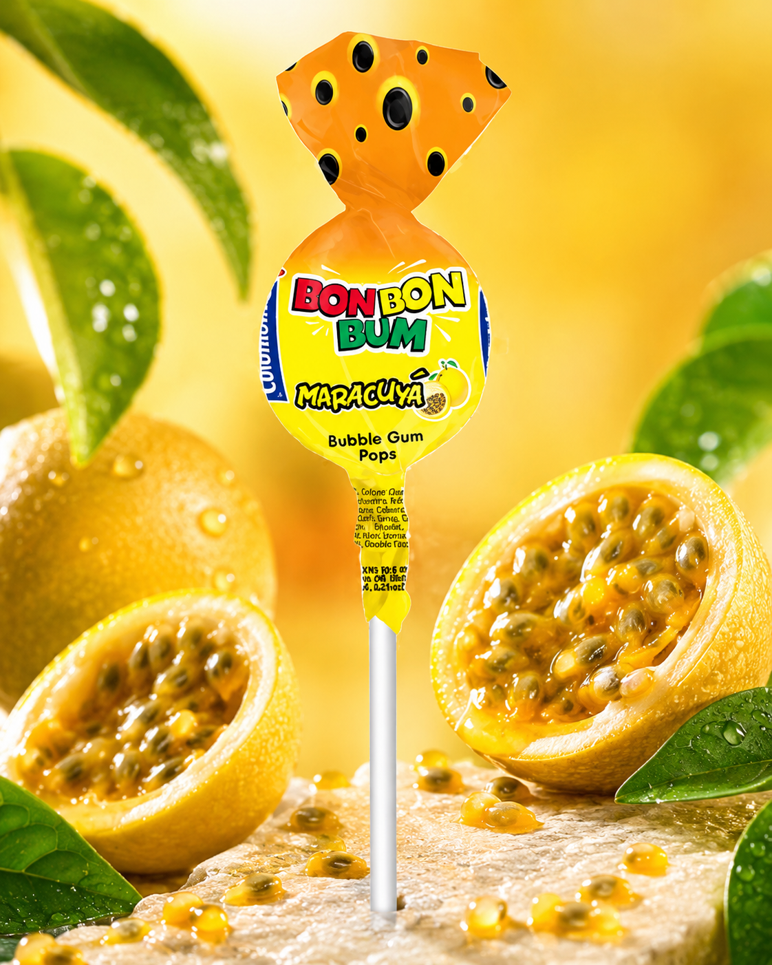 COLOMBINA 17 GR BONBONBUM PASSION FRUIT