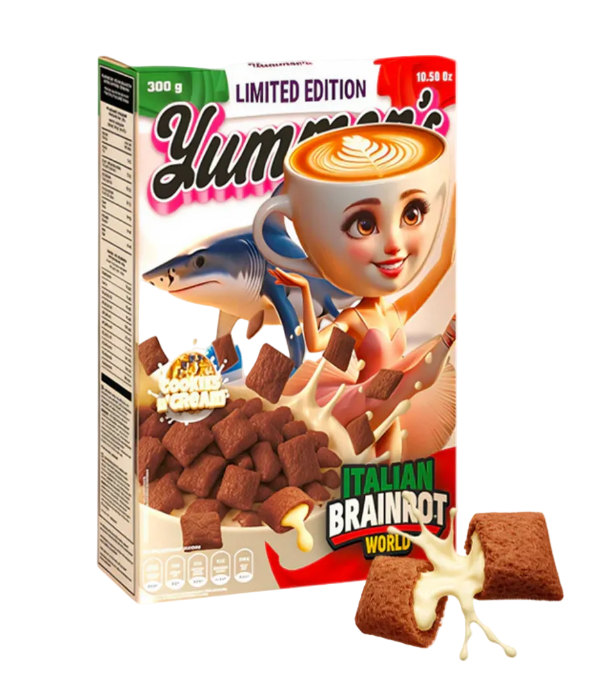 Yummer's Cookies & Cream Cereal Pillows - Limited Edition