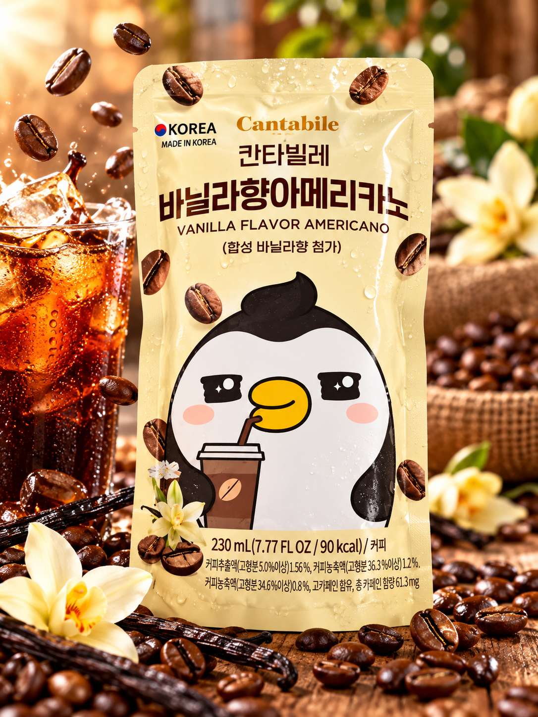 Cantabile Vanilla Americano – 230 ml