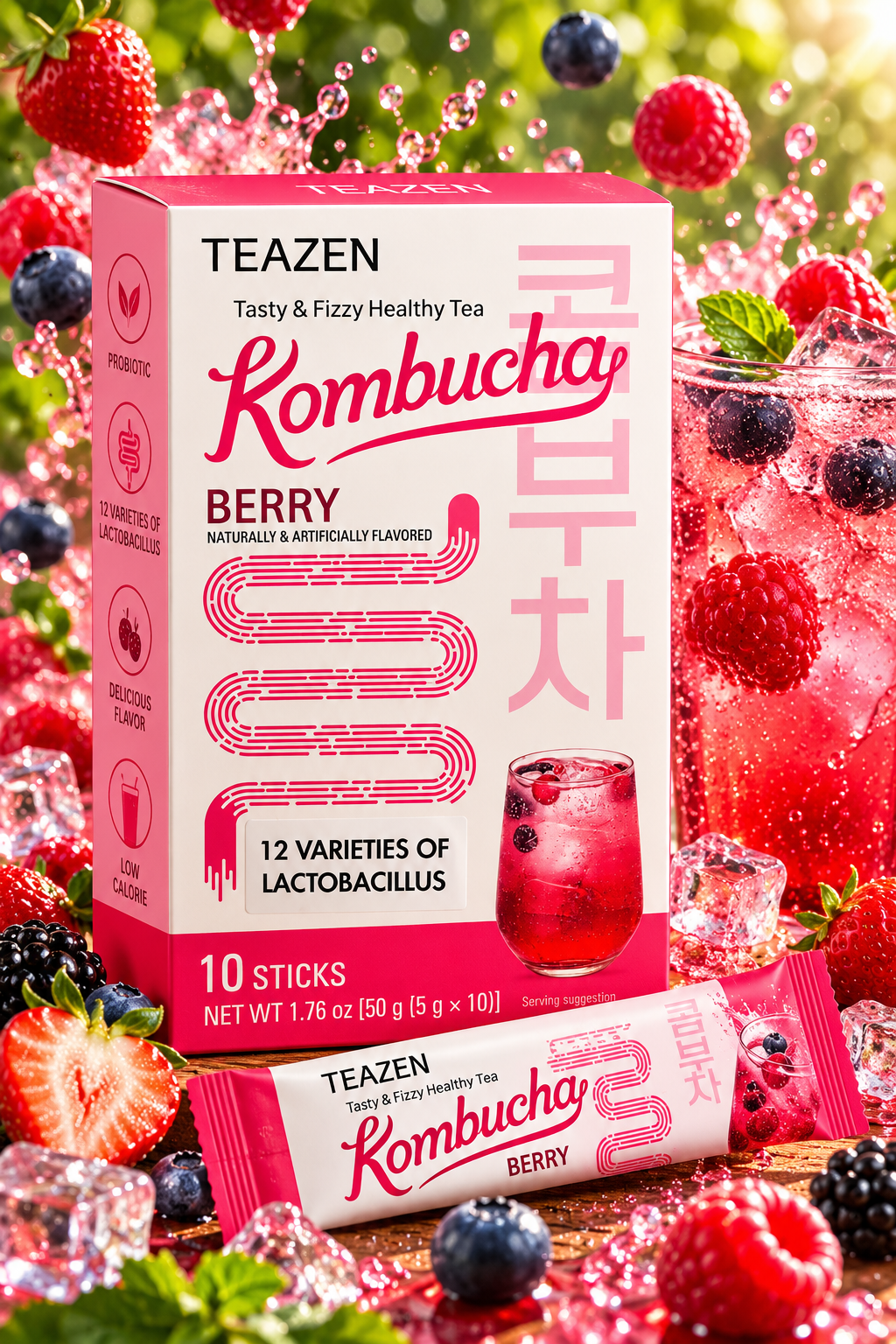 Kombucha Berry Teazen