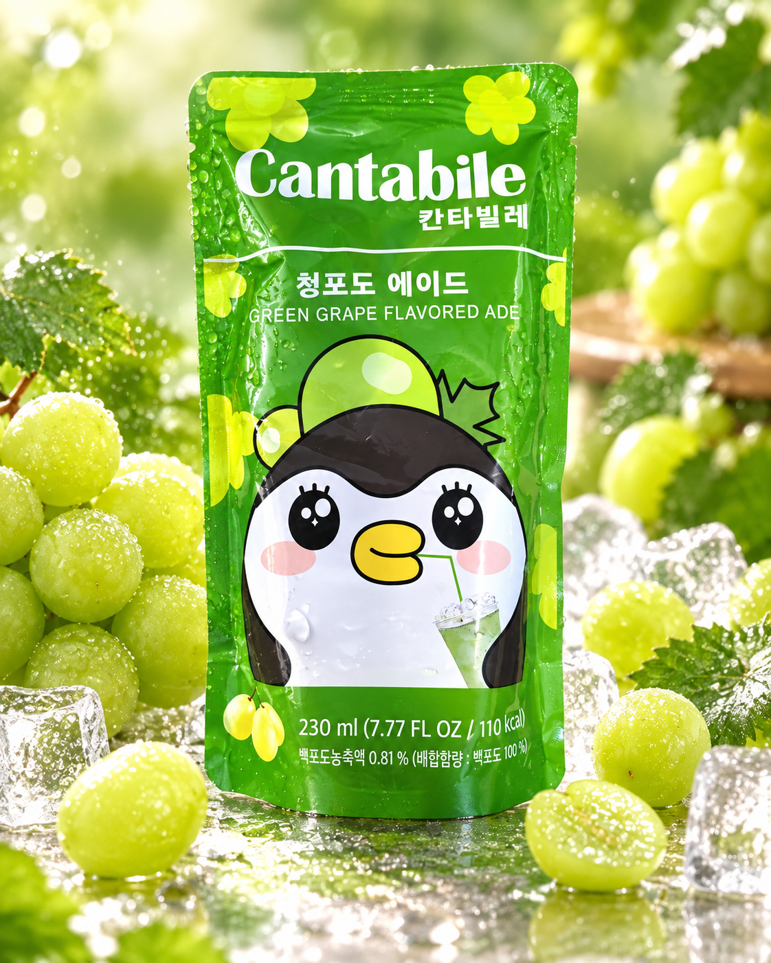 Cantabile Green Grape Ade – 230 ml