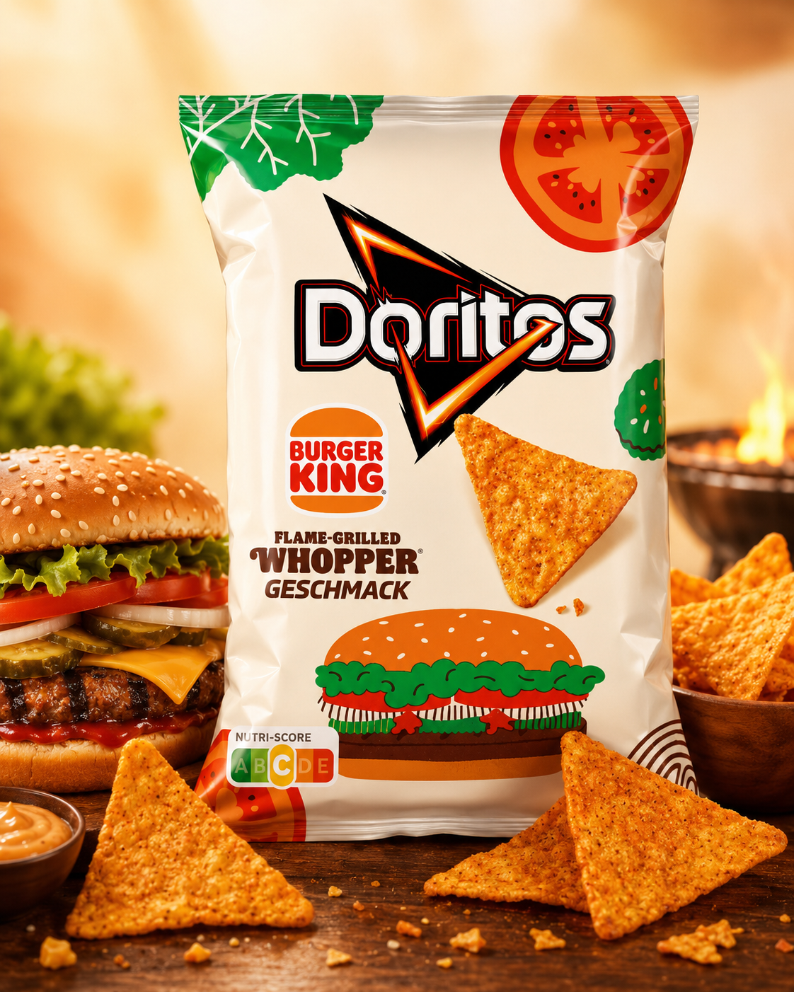 Doritos Burger King Whopper Geschmack