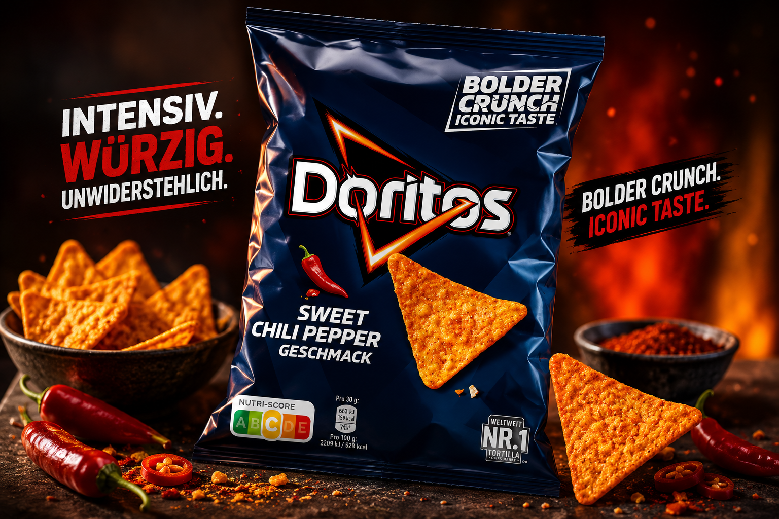 Doritos Sweet Chili Pepper Geschmack
