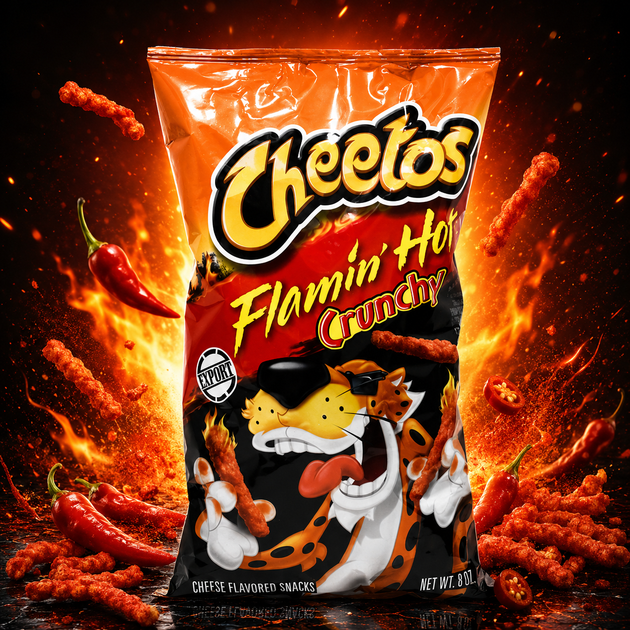 Cheetos Flamin Hot Original 8oz