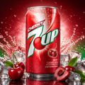7UP Cherry Flavored USA 355ml