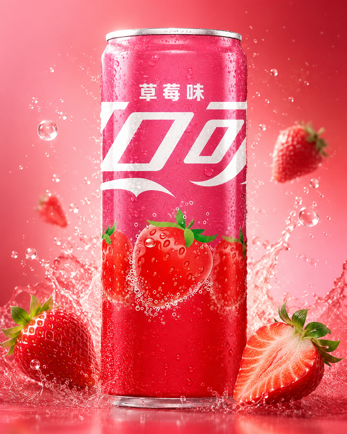 Coca-Cola Strawberry Asian – 330 ml