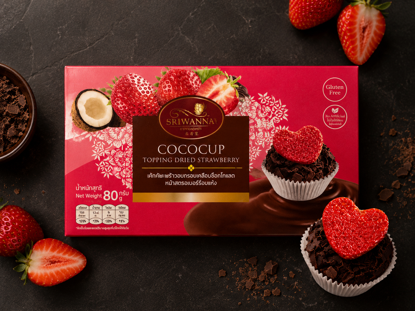 Cococup - Topping Dried Strawberry