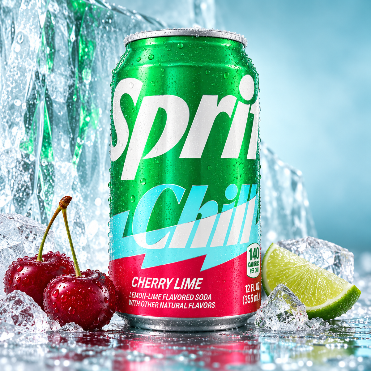 Sprite Chill Cherry Lime