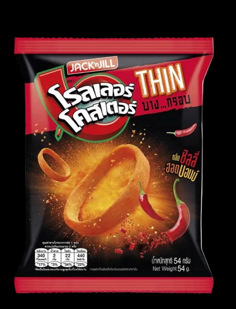 Jack'n Jill ROLLER COASTER THIN CHILLI HOT BOMB 54 G