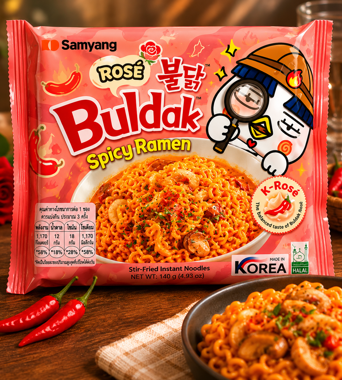 Buldak Hot Chicken Rosé