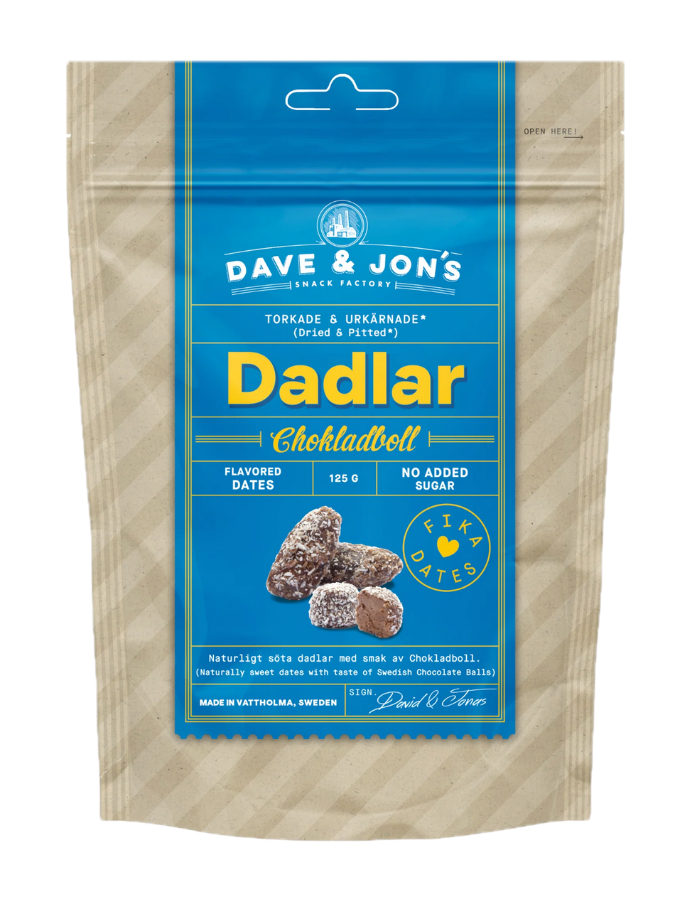 Dave & Jon's Dates (Datteln) Chocolate Ball