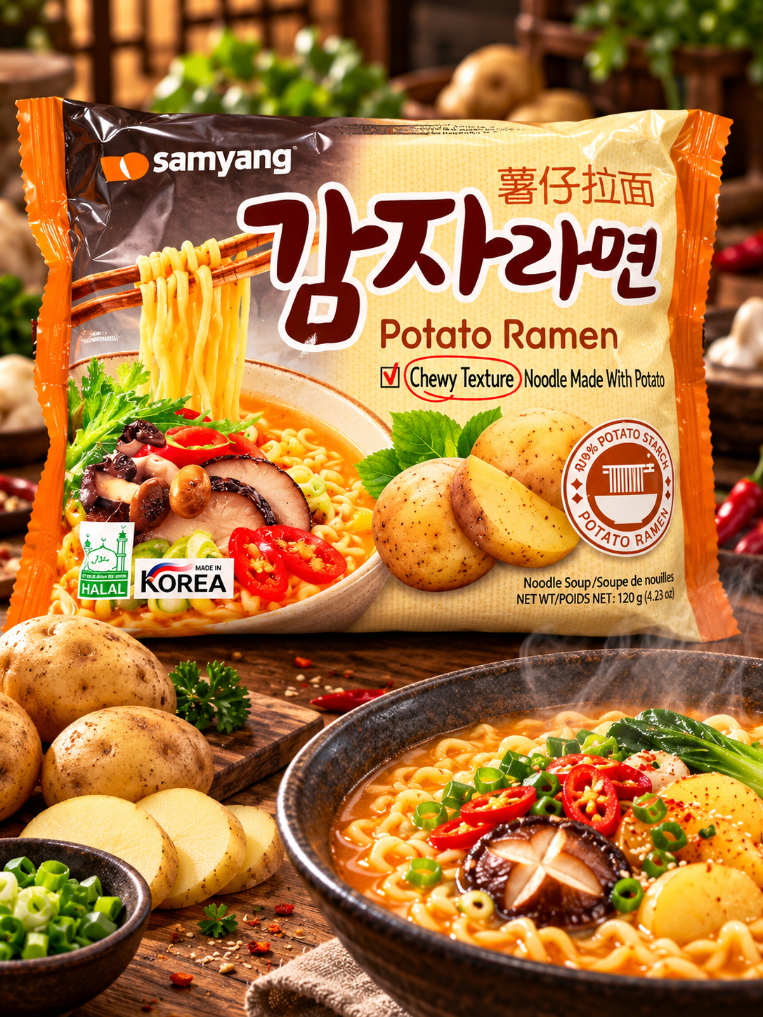 Samyang Original Potato Ramen – 120 g