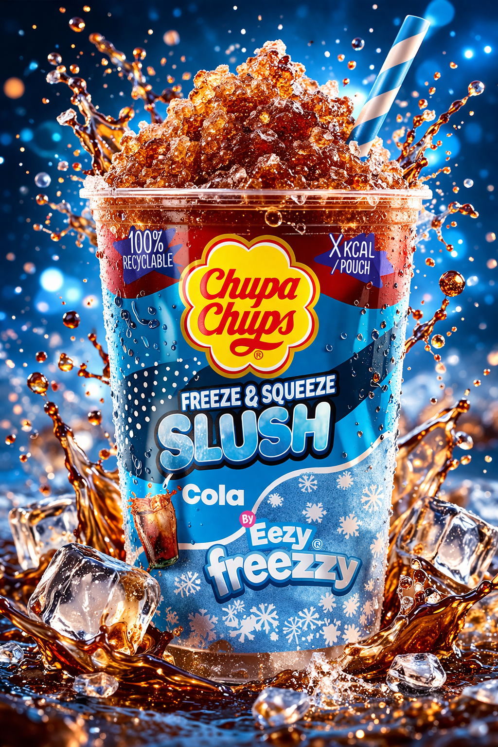Chupa Chups Cola Slush 250ml