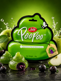 PooPoo - Apple Gummy Filled with Blackcurrant Jam