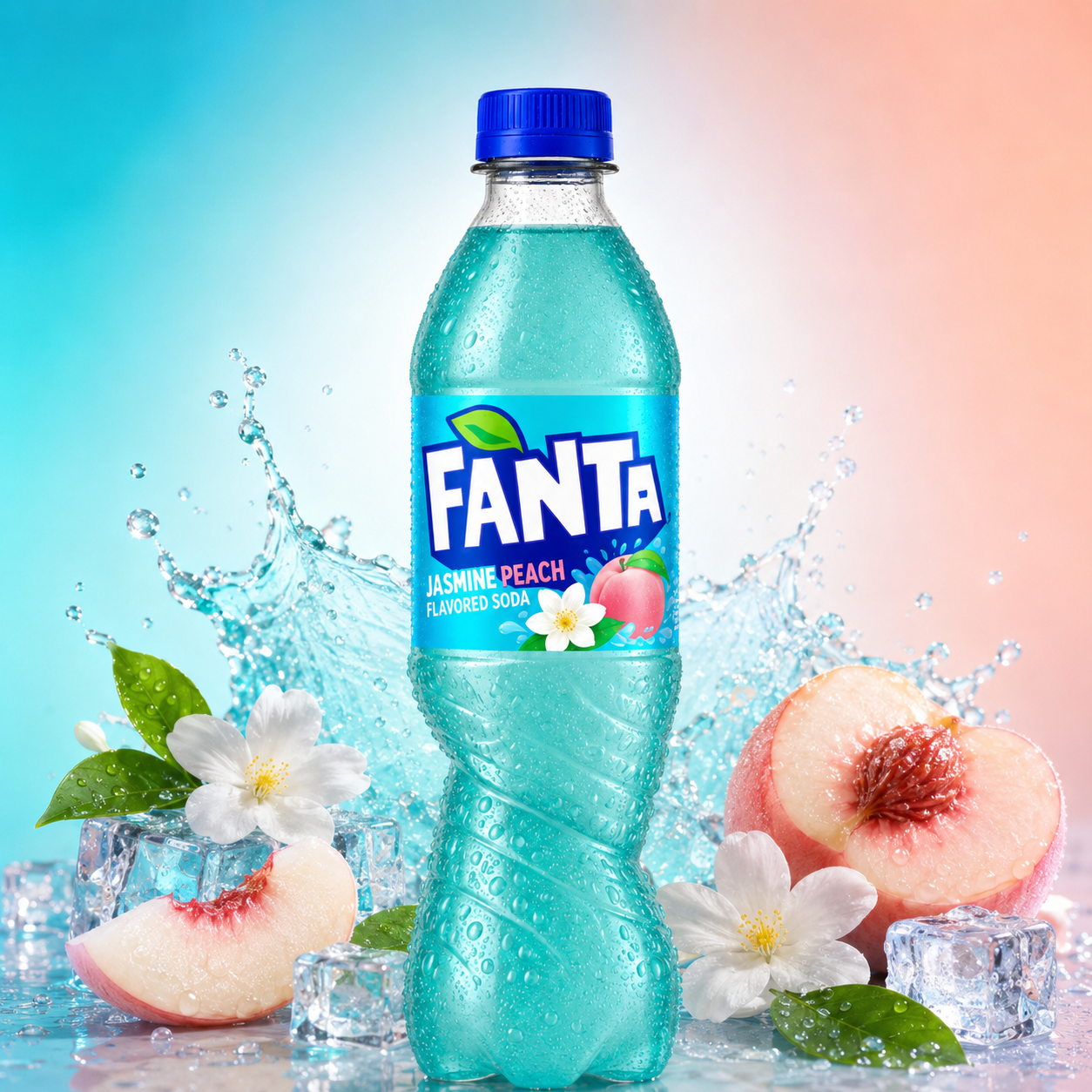 Fanta Jasmine Peach 500ml