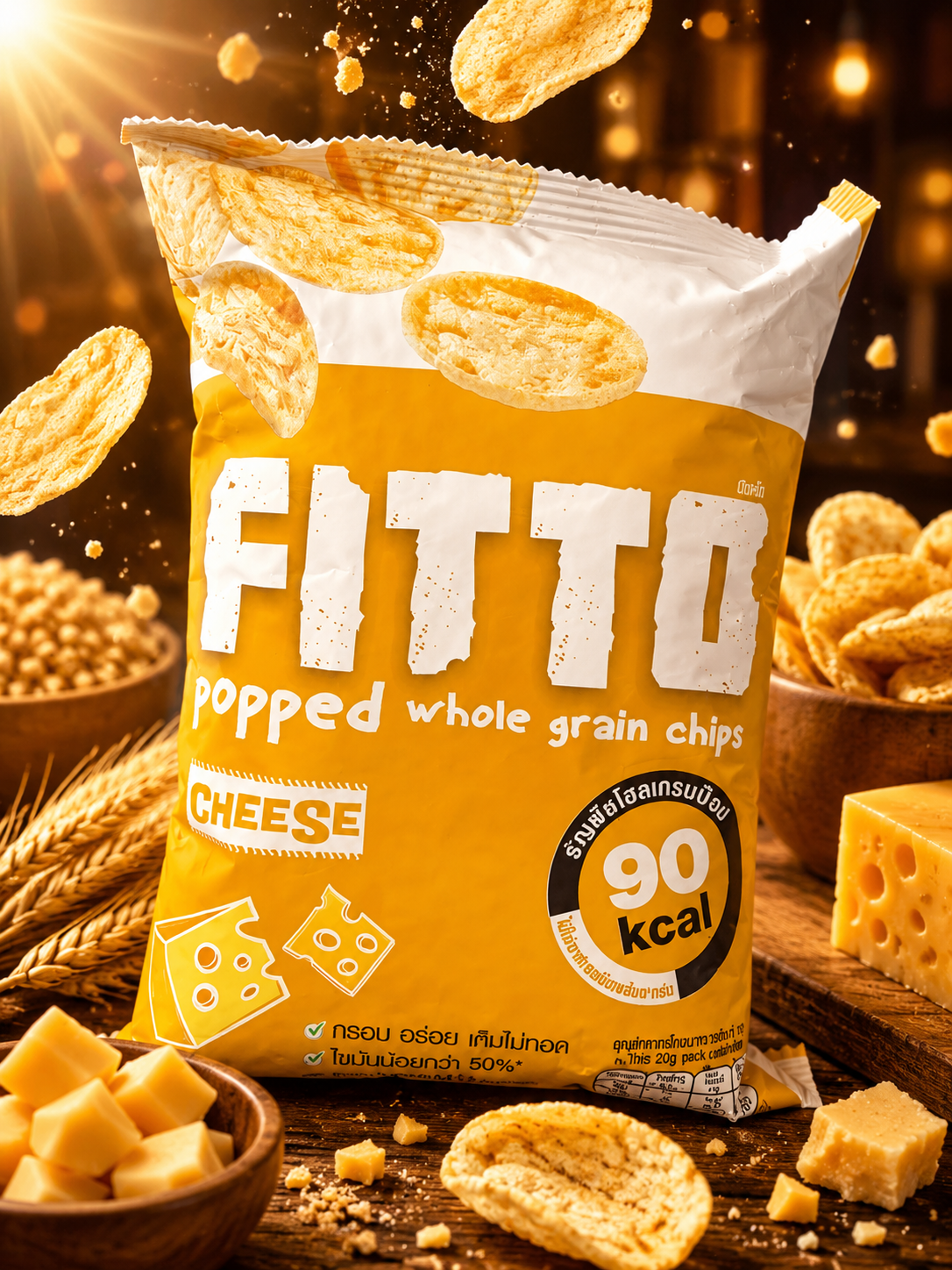 Fitto dropped whole grain Chips
