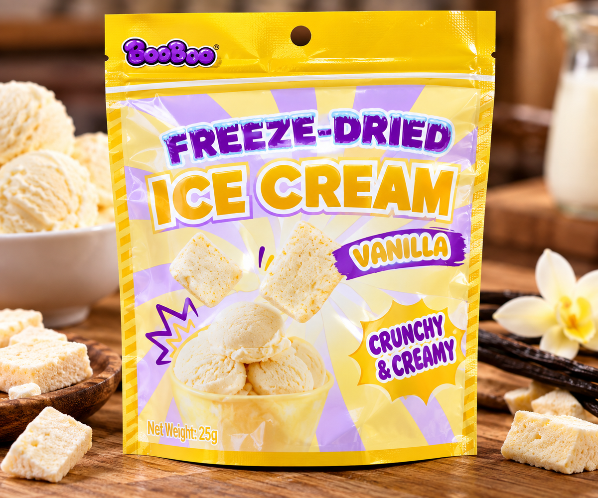 Kokoro Freeze Dried Vanilla Ice Cream – 25 g