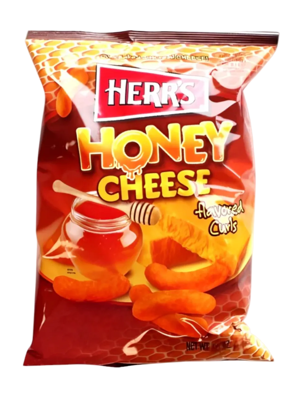 Honey Cheese Curls - Herr's