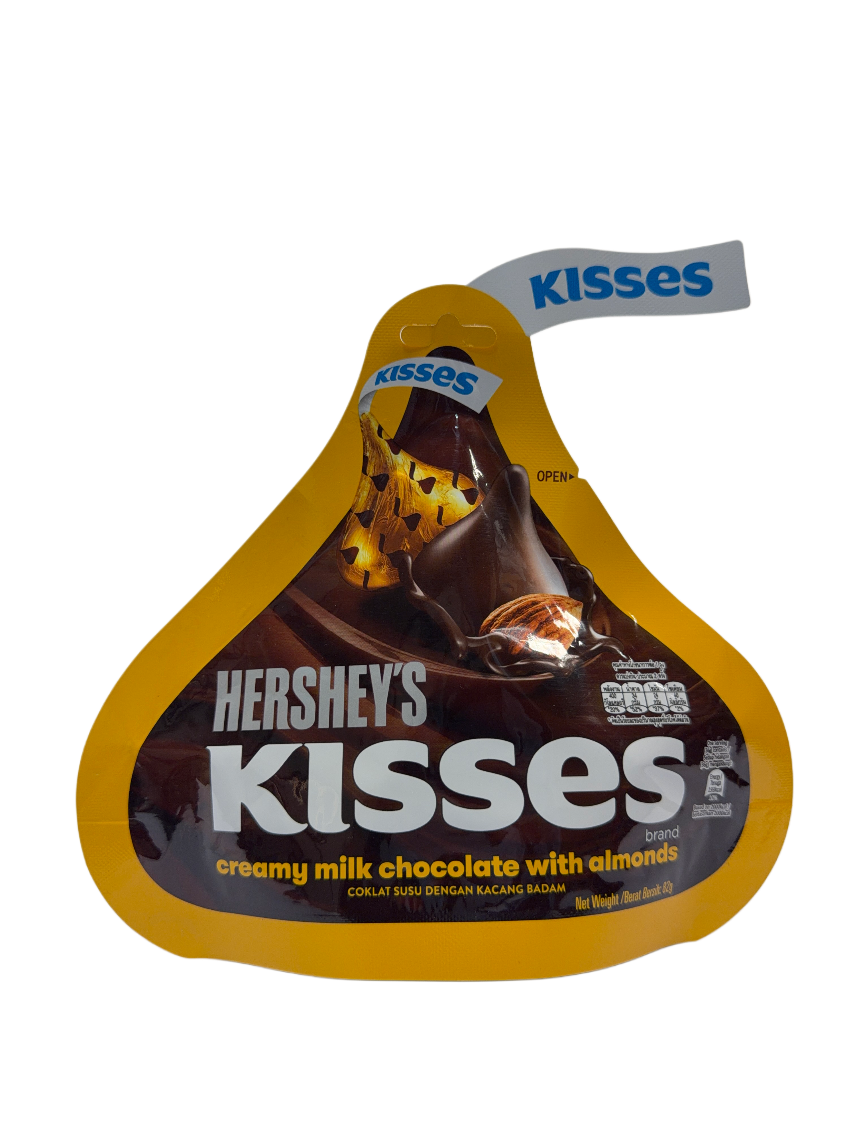 Hershey's Kisses Creamy Milk Chocolate with Almonds