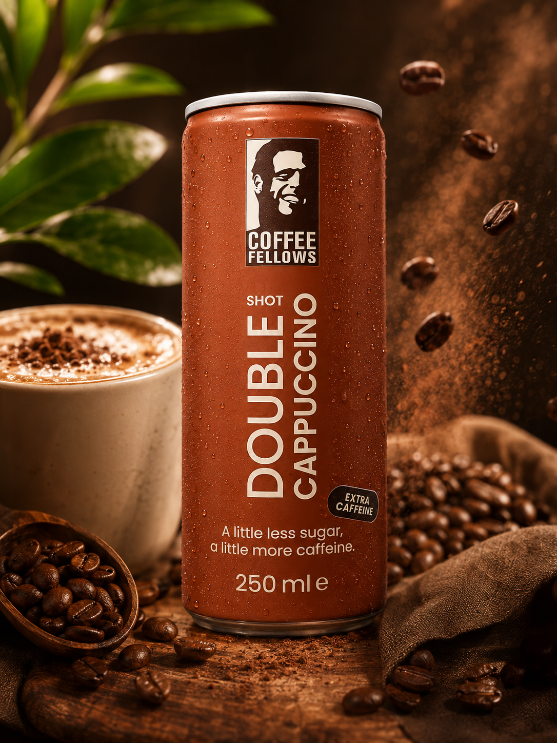 Double Shot Cappuccino Coffee Fellows