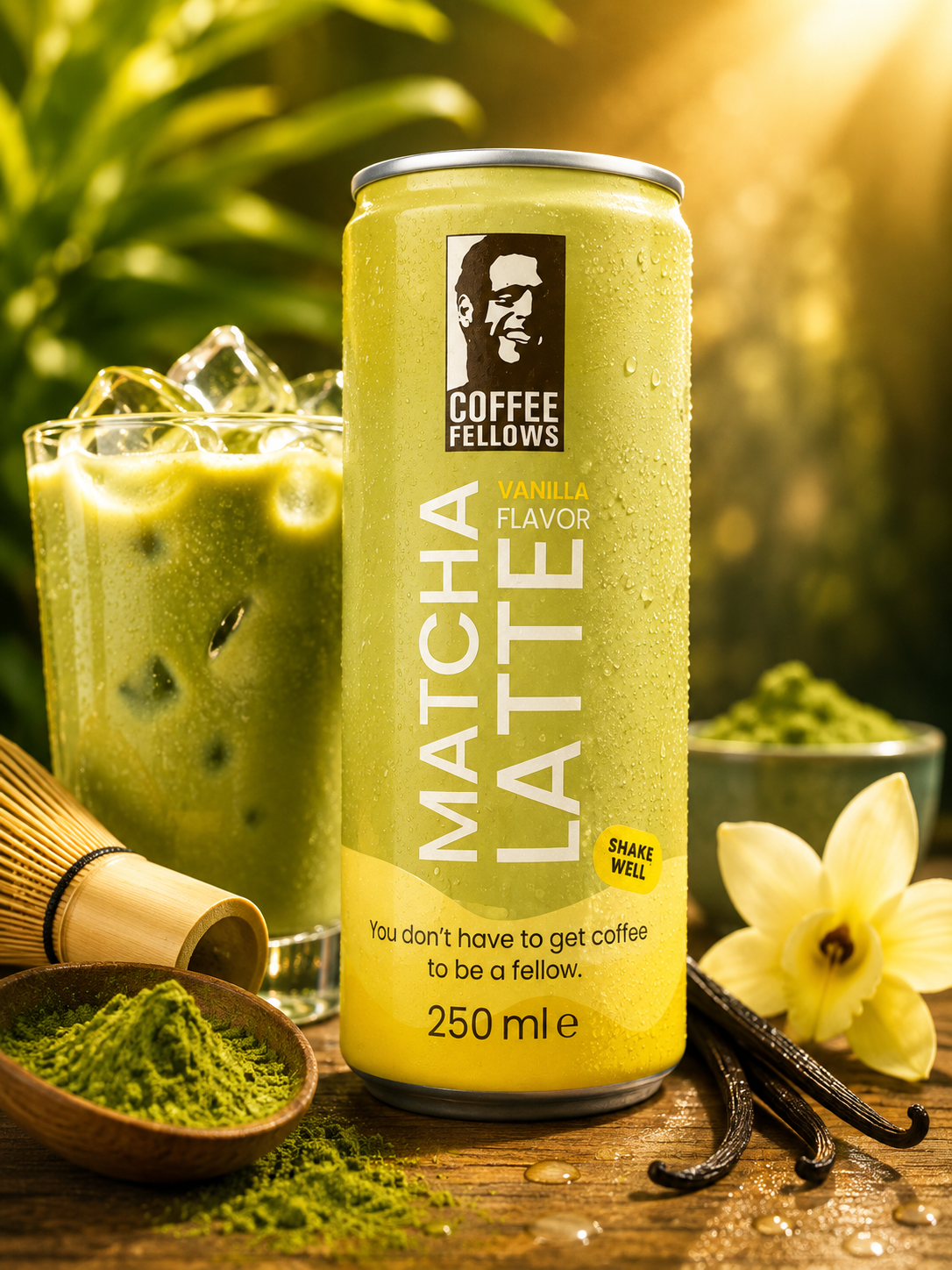 Matcha Latte Vanilla Coffee Fellows