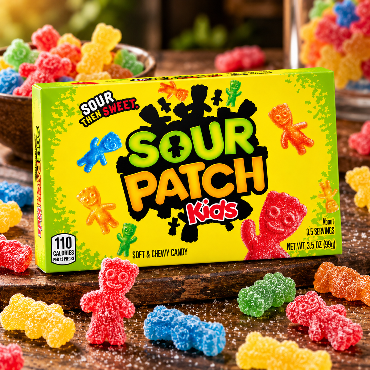 Sour Patch Kids Original – Saure Fruchtgummis | Sauer, dann Süß