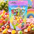 SugarGang Rainbow Heads – Gefriergetrocknete Süßigkeiten | Bunt & Knusprig