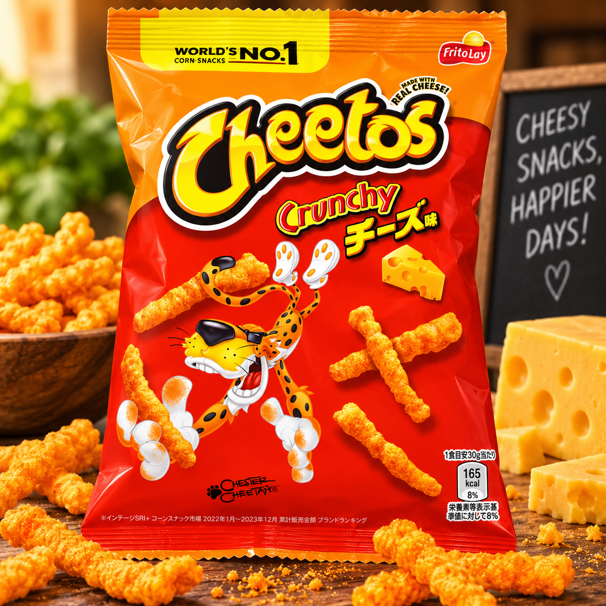 Cheetos Crunchy Cheese – Knusprige Mais-Snacks mit Käsegeschmack