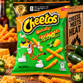 Cheetos Crunchy Cheddar Cheese & Jalapeño – Knusprige Mais-Snacks mit Käse & Jalapeño