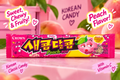 Crown Saekom Dalkom Peach – Koreanisches Pfirsich-Kaubonbon 29 g