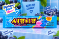 Crown Saekom Dalkom Blueberry Soda – Koreanisches Blaubeer-Soda-Kaubonbon 29 g