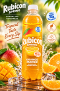Rubicon Spring Orange Mango – Sparkling Water