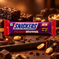Snickers Peanut Brownie – Schokoriegel mit Erdnuss und Brownie-Geschmack – 54g