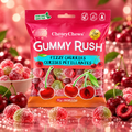CherryChews Gummy Rush Fizzy Cherries – Saure Kirsch-Fruchtgummis HALAL – 90 g