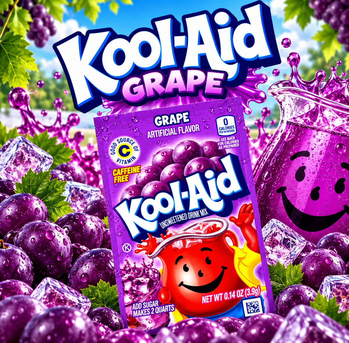 Kool-Aid Grape – Getränkepulver mit Trauben-Geschmack