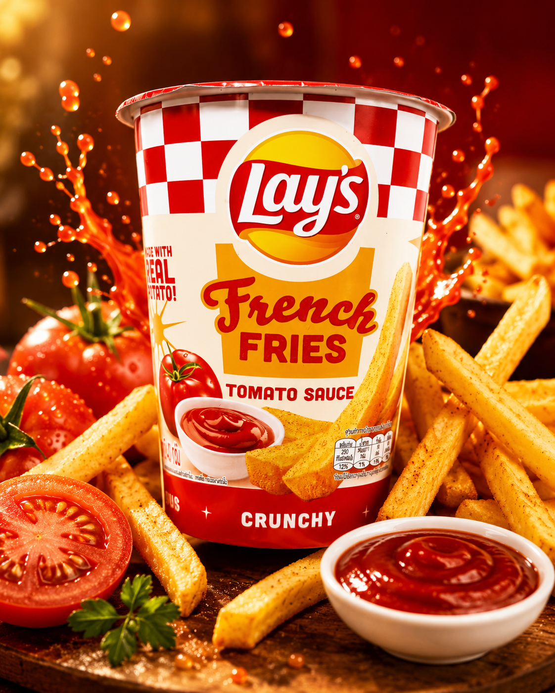 Lay's French Fries - Tomato Sauce
