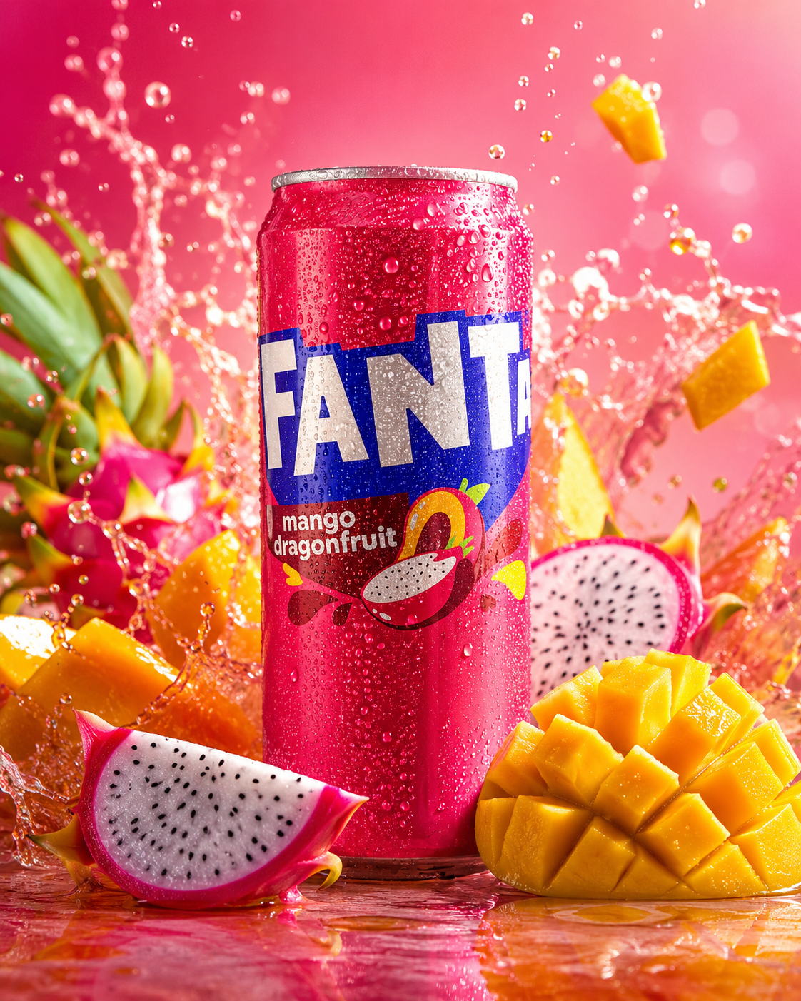 Fanta Mango Dragonfruit (Drachenfrucht)