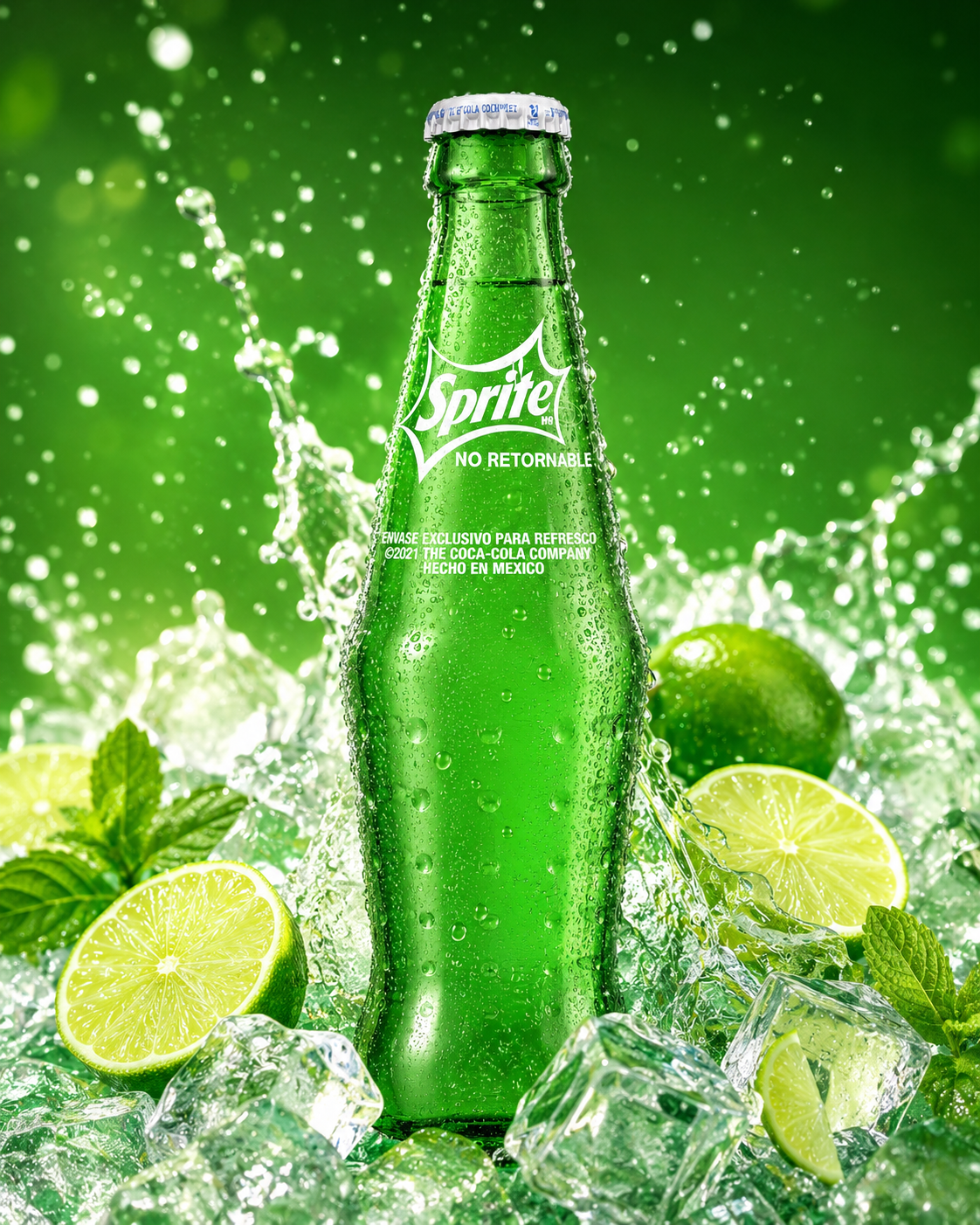Mexican Sprite Mexikanische Sprite Glasflasche 355ml