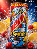 Mountain Dew Spark Lemon &amp; Raspberry