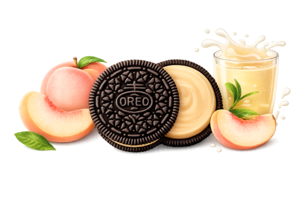 Oreo White Peach Japan